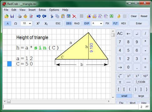 Калькулятор RedCrab 3.50.23