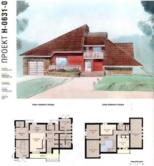 100 проектов коттеджей 2003 года